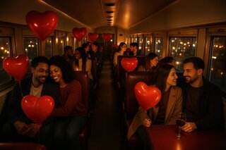 Viagens: Expresso Noturno do Trem da República celebra o Dia dos Namorados com música ao vivo e jantar à luz de velas 